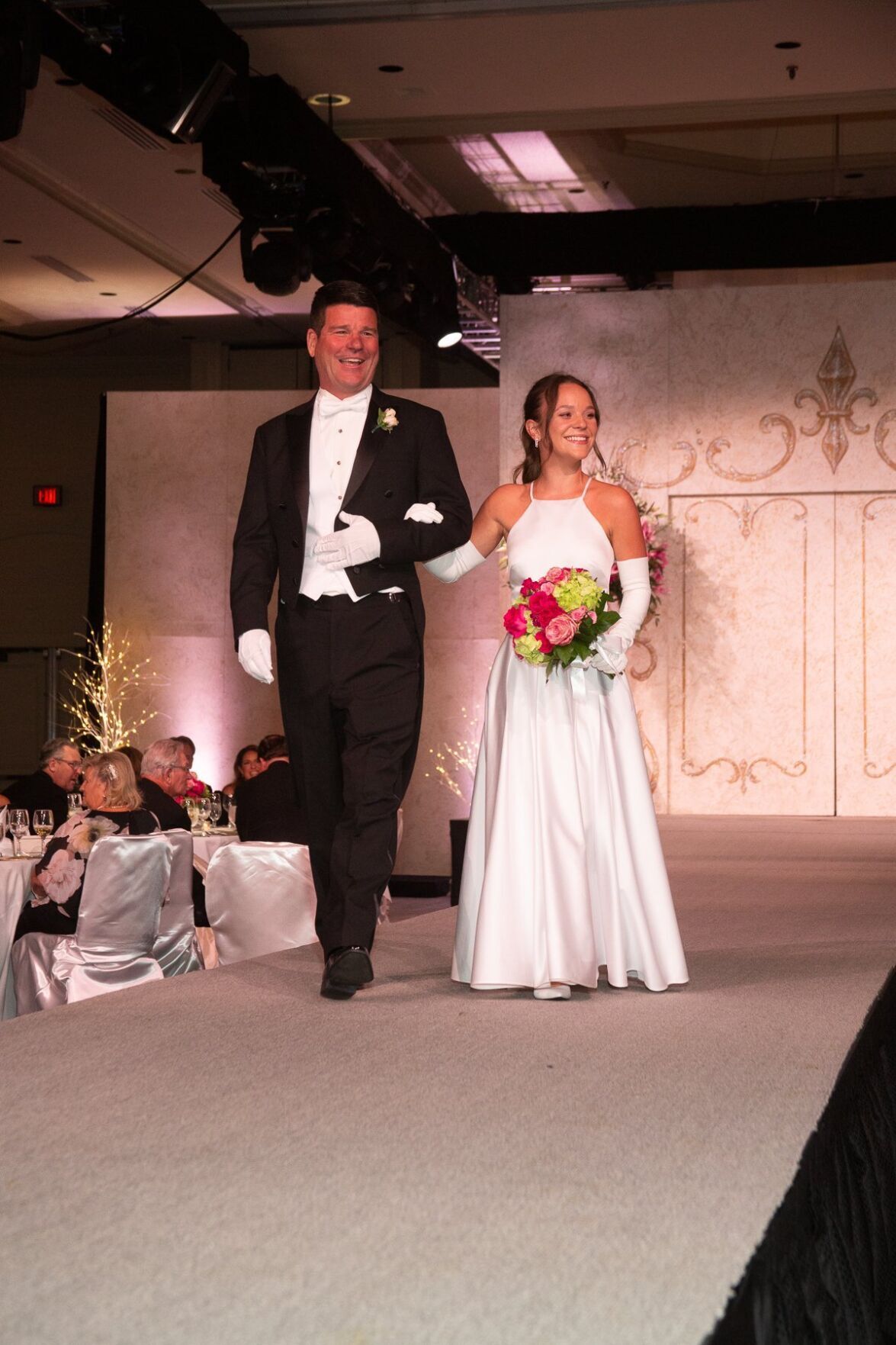 Mr. Edward Lawrence McDaniel, with Miss Claire Catherine McDaniel